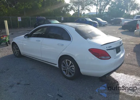 2016 Mercedes-Benz C 300 Luxury/Sport from USA, damaged, VIN 55SWF4JB9GU143197